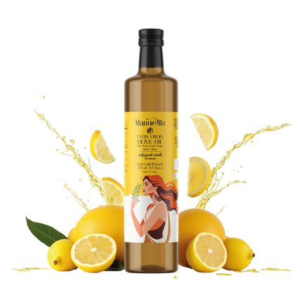 Huile d'Olive Vierge Extra Infusée au Citron